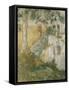 The Summer House-John Henry Twachtman-Framed Stretched Canvas
