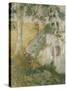 The Summer House-John Henry Twachtman-Stretched Canvas