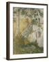 The Summer House-John Henry Twachtman-Framed Giclee Print