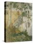 The Summer House-John Henry Twachtman-Stretched Canvas