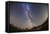 The Summer Milky Way on a Clear Moonless Evening in Alberta, Canada-null-Framed Stretched Canvas