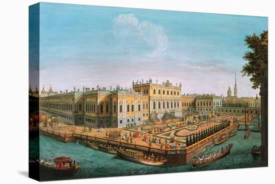 The Summer Palace in St. Petersburg, 1753-null-Stretched Canvas