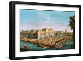 The Summer Palace in St. Petersburg, 1753-null-Framed Giclee Print