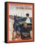 The Summer-Porch Number Of Sammy's Home Journal-Edward Penfield-Framed Stretched Canvas