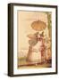 The Summer Promenade, C.1757-Giandomenico Tiepolo-Framed Giclee Print