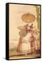The Summer Promenade, C.1757-Giandomenico Tiepolo-Framed Stretched Canvas