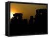 The Summer Solstice Dawn at Stonehenge-null-Framed Stretched Canvas