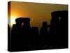 The Summer Solstice Dawn at Stonehenge-null-Stretched Canvas