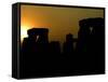 The Summer Solstice Dawn at Stonehenge-null-Framed Stretched Canvas