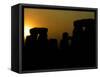 The Summer Solstice Dawn at Stonehenge-null-Framed Stretched Canvas