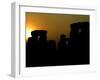 The Summer Solstice Dawn at Stonehenge-null-Framed Photographic Print