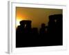The Summer Solstice Dawn at Stonehenge-null-Framed Photographic Print