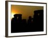 The Summer Solstice Dawn at Stonehenge-null-Framed Photographic Print