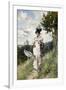 The Summer Stroll, 1873-Giovanni Boldini-Framed Giclee Print