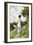 The Summer Stroll-Giovanni Boldini-Framed Giclee Print