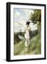 The Summer Stroll-Giovanni Boldini-Framed Giclee Print
