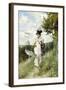 The Summer Stroll-Giovanni Boldini-Framed Giclee Print