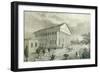 The Summer Theatre in Petrovsky Park, Moscow, Russia, 1840s-null-Framed Giclee Print