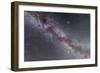 The Summer Triangle Stars in the Milky Way Through Cygnus, Lyra and Aquila-null-Framed Premium Photographic Print