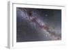 The Summer Triangle Stars in the Milky Way Through Cygnus, Lyra and Aquila-null-Framed Premium Photographic Print