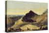 The Summit of Cader Idris Mountain, 1775-Richard Wilson-Stretched Canvas