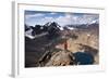 The Summit of Pico Austria in Bolivia's Cordillera Real-Sergio Ballivian-Framed Photographic Print