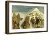 The Summit of the Aiguille Verte Switzerland-null-Framed Giclee Print