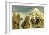 The Summit of the Aiguille Verte Switzerland-null-Framed Giclee Print