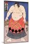 The Sumo Wrestler 2-Kuniyoshi Utagawa-Mounted Premium Giclee Print