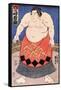 The Sumo Wrestler 2-Kuniyoshi Utagawa-Framed Stretched Canvas