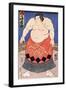 The Sumo Wrestler 2-Kuniyoshi Utagawa-Framed Giclee Print