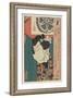 The Sumo Wrestler Onigatake Toemon, C. 1850-Utagawa Kunisada-Framed Giclee Print