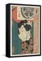 The Sumo Wrestler Onigatake Toemon, C. 1850-Utagawa Kunisada-Framed Stretched Canvas