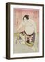 The Sumo Wrestler Shirataki Saijiro-Ryuryukyo Shinsai-Framed Giclee Print