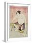 The Sumo Wrestler Shirataki Saijiro-Ryuryukyo Shinsai-Framed Giclee Print