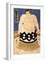 The Sumo Wrestler-Kuniyoshi Utagawa-Framed Giclee Print