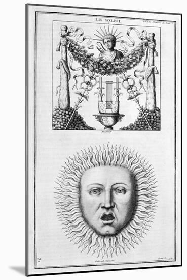 The Sun, 1757-null-Mounted Giclee Print