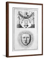 The Sun, 1757-null-Framed Giclee Print