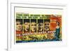 The Sun Also Rises, Belgian Movie Poster, 1957-null-Framed Premium Giclee Print