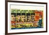 The Sun Also Rises, Belgian Movie Poster, 1957-null-Framed Premium Giclee Print