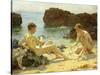 The Sun Bathers-Henry Scott Tuke-Stretched Canvas