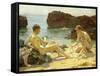 The Sun Bathers-Henry Scott Tuke-Framed Stretched Canvas