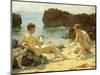 The Sun Bathers-Henry Scott Tuke-Mounted Premium Giclee Print