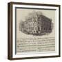 The Sun Fire Office, City-null-Framed Giclee Print