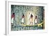 The Sun God Ra, Boat Scene-null-Framed Giclee Print