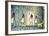 The Sun God Ra, Boat Scene-null-Framed Giclee Print