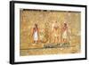 The Sun God Ra in His Solar Barque, Protected by the Coils of a Serpent, from the Tomb of Seti I-Egyptian 19th Dynasty-Framed Giclee Print