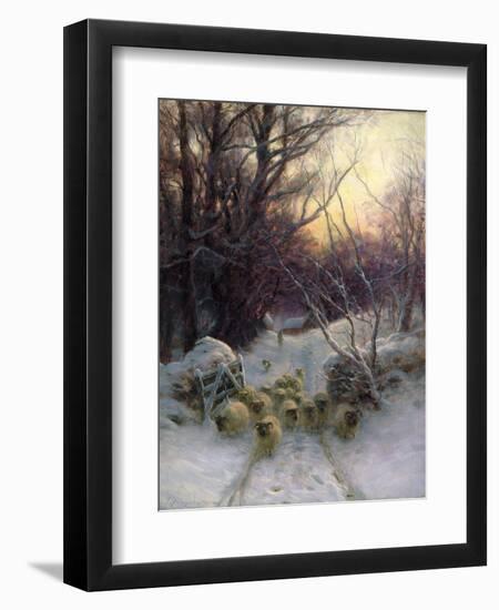 The Sun Had Closed the Winter Day, 1904-Joseph Farquharson-Framed Giclee Print