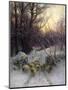 The Sun Had Closed the Winter Day, 1904-Joseph Farquharson-Mounted Giclee Print