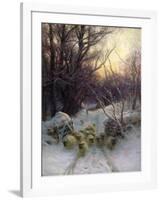 The Sun Had Closed the Winter Day, 1904-Joseph Farquharson-Framed Giclee Print